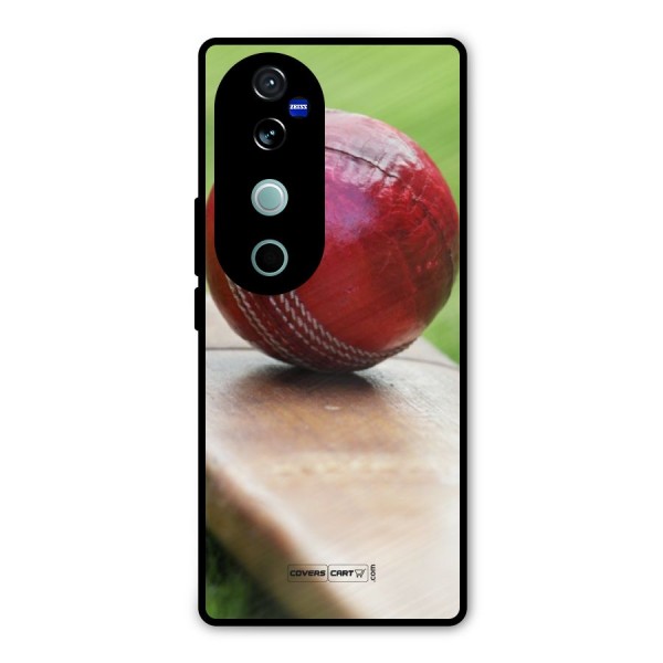 Cricket Bat Ball Metal Back Case for Vivo V40
