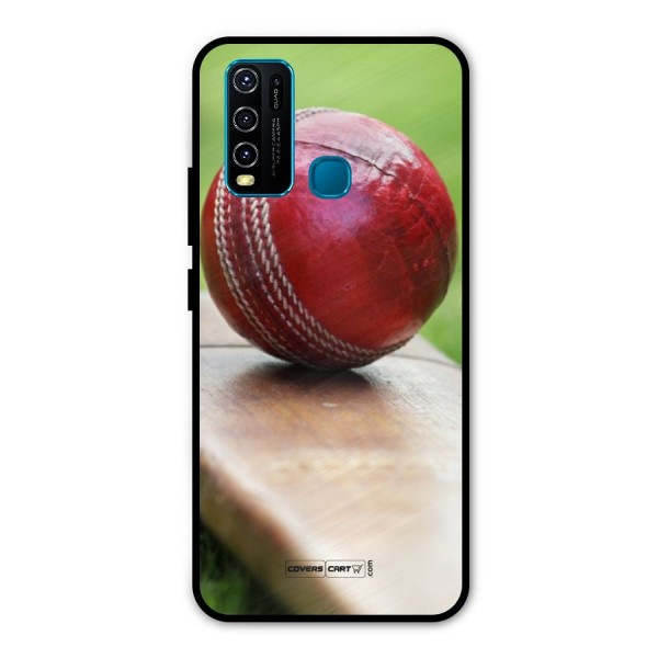 Cricket Bat Ball Metal Back Case for Vivo Y50
