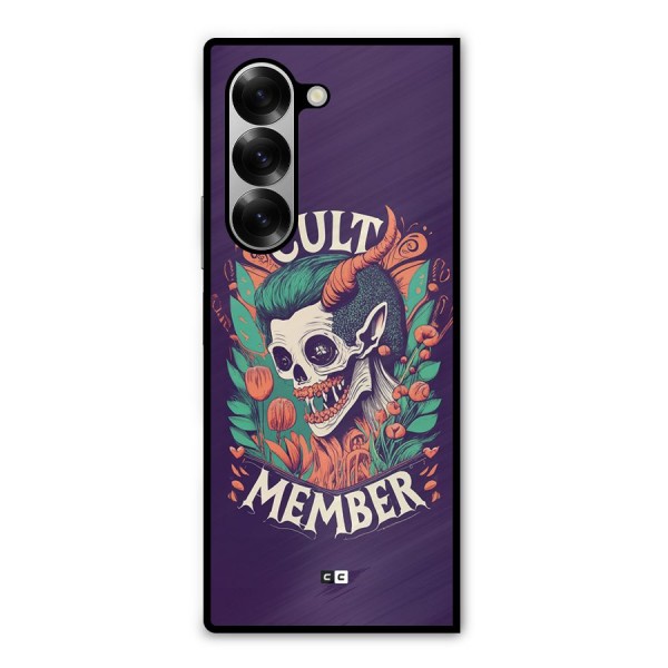 Cult Member Metal Back Case for Galaxy Z Fold6
