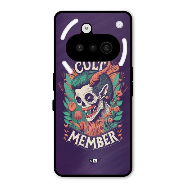 Cult Member Metal Back Case for Nothing Phone 3a