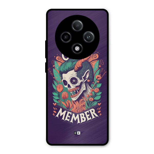 Cult Member Metal Back Case for Oppo F27 Pro Plus