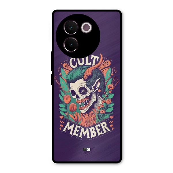 Cult Member Metal Back Case for Vivo V30e