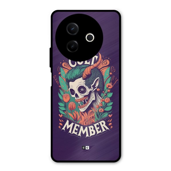 Cult Member Metal Back Case for Vivo Y39