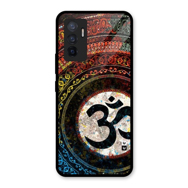 Culture Om Design Glass Back Case for Vivo V23e