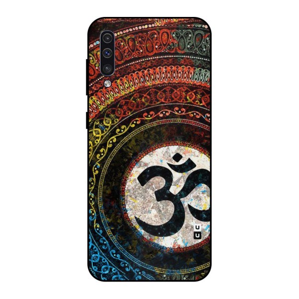 Culture Om Design Metal Back Case for Galaxy A50