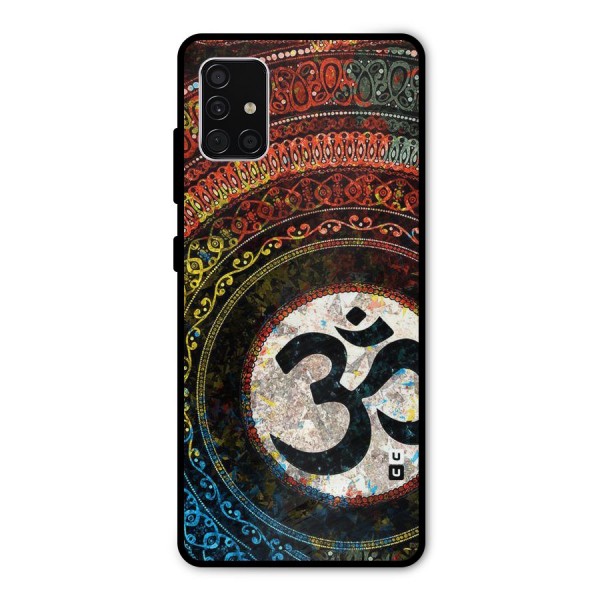 Culture Om Design Metal Back Case for Galaxy A51