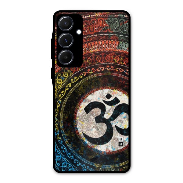 Culture Om Design Metal Back Case for Galaxy A55