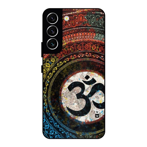 Culture Om Design Metal Back Case for Galaxy S22 5G
