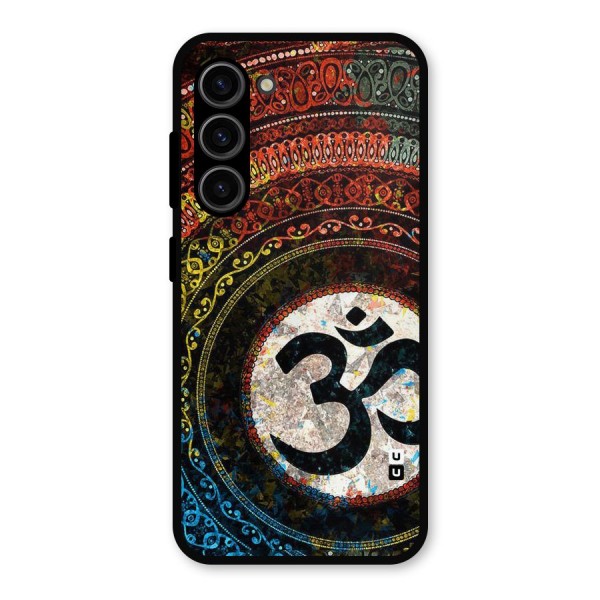 Culture Om Design Metal Back Case for Galaxy S23