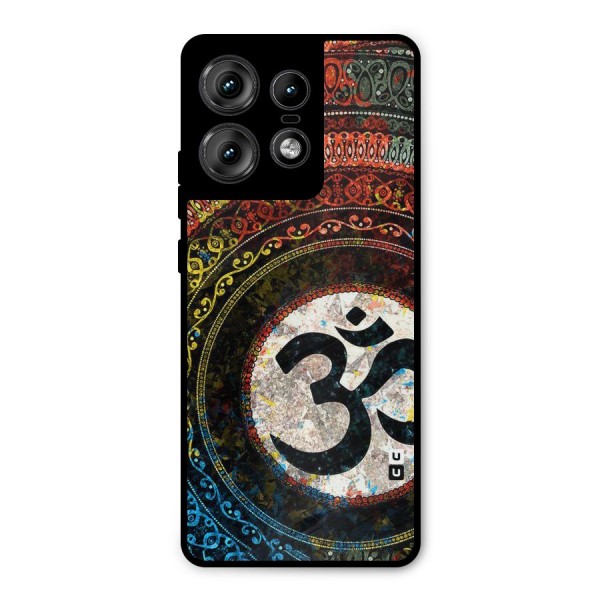 Culture Om Design Metal Back Case for Motorola Edge 50 Pro