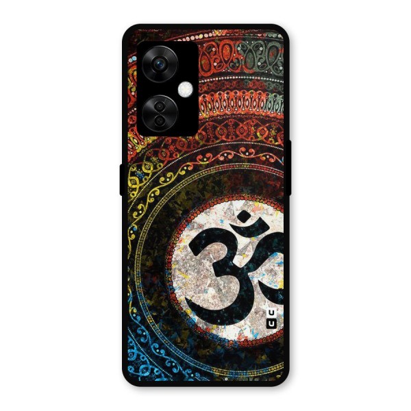 Culture Om Design Metal Back Case for OnePlus Nord CE 3 Lite