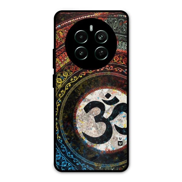 Culture Om Design Metal Back Case for Realme 12 Pro Plus