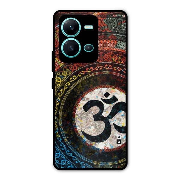 Culture Om Design Metal Back Case for Vivo V25