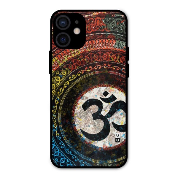 Culture Om Design Metal Back Case for iPhone 12 Mini