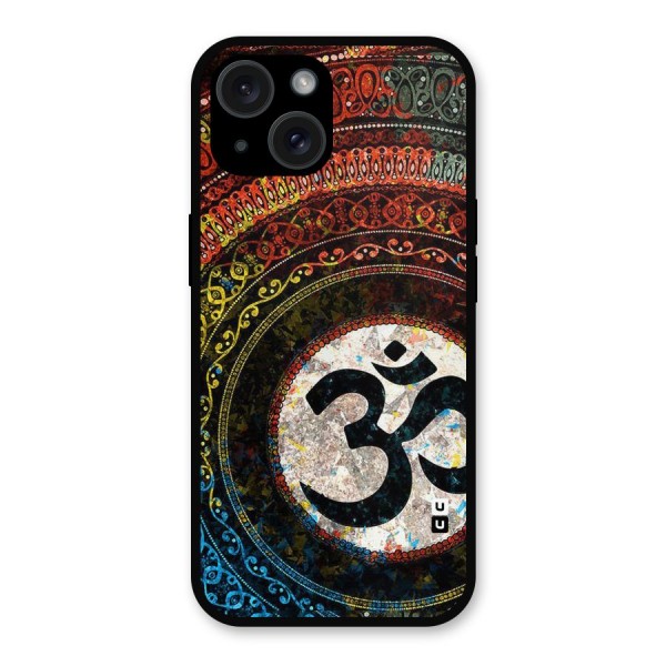 Culture Om Design Metal Back Case for iPhone 15