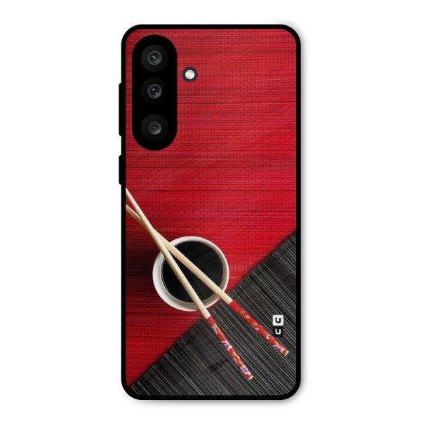 Cup Chopsticks Metal Back Case for Galaxy M56
