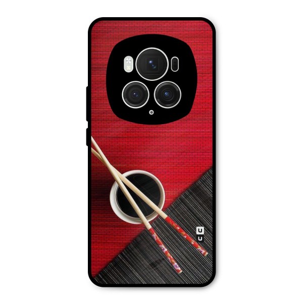 Cup Chopsticks Metal Back Case for Honor Magic6 Pro