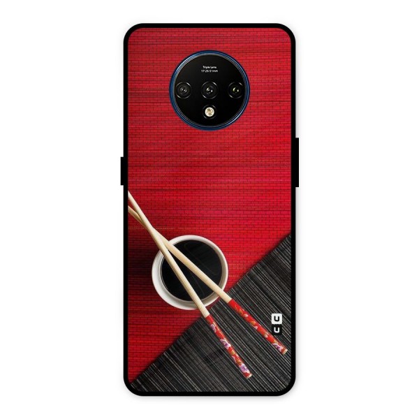 Cup Chopsticks Metal Back Case for OnePlus 7T