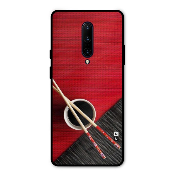 Cup Chopsticks Metal Back Case for OnePlus 7 Pro