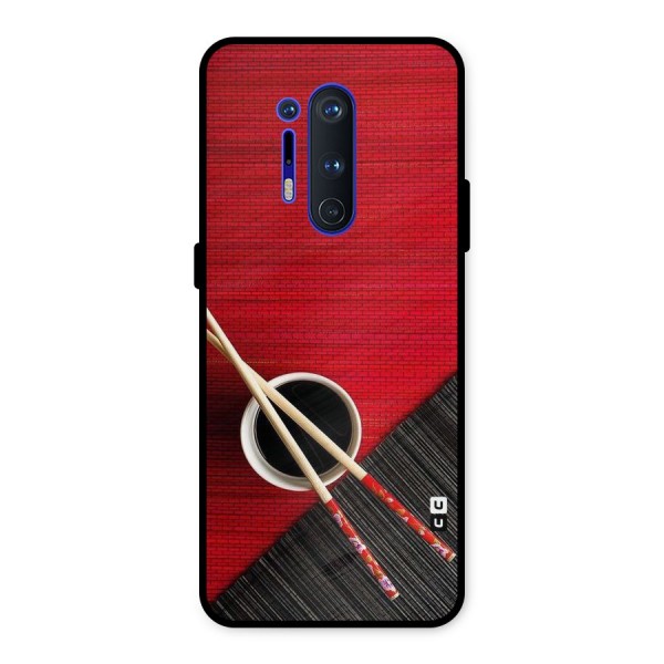 Cup Chopsticks Metal Back Case for OnePlus 8 Pro