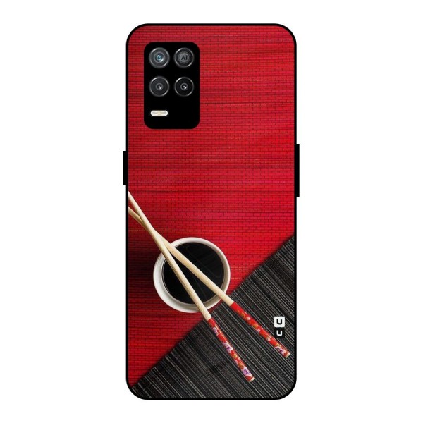 Cup Chopsticks Metal Back Case for Realme 9 5G