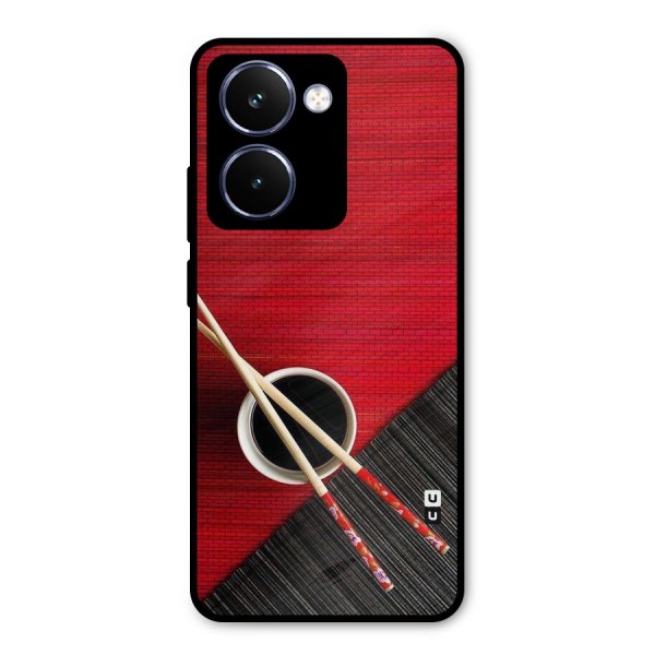 Cup Chopsticks Metal Back Case for Realme P3 Ultra