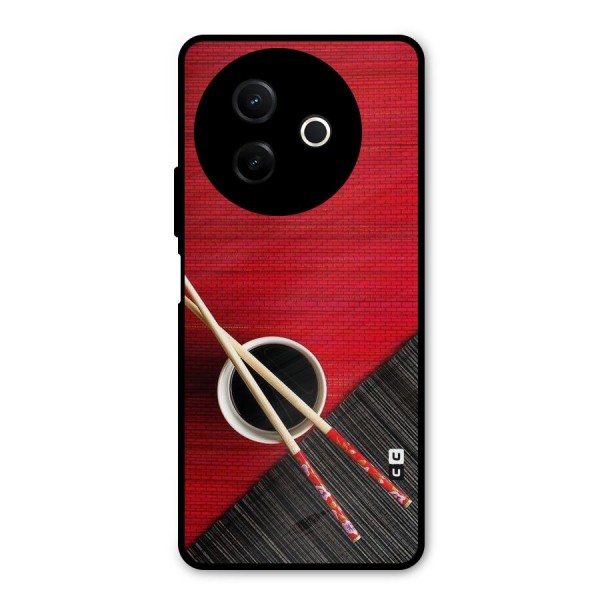 Cup Chopsticks Metal Back Case for Vivo Y39