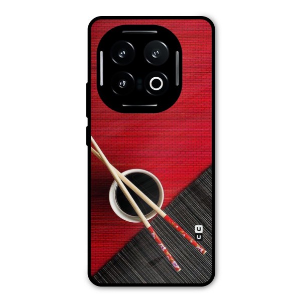 Cup Chopsticks Metal Back Case for iQOO 13