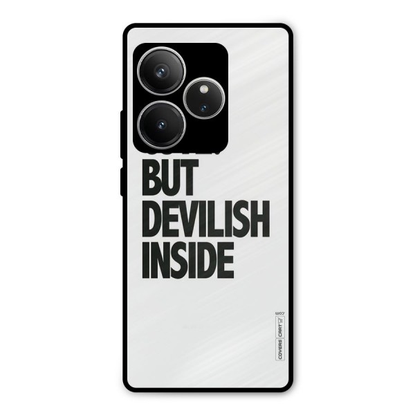 Cute But Devil Metal Back Case for Realme GT 6