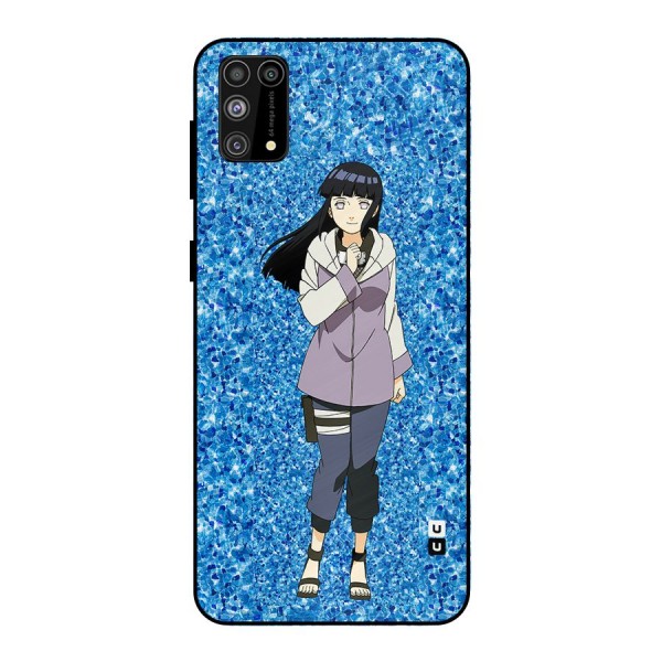 Cute Hinata hyuga Metal Back Case for Galaxy M31