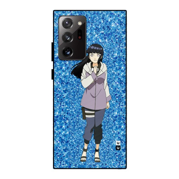 Cute Hinata hyuga Metal Back Case for Galaxy Note 20 Ultra
