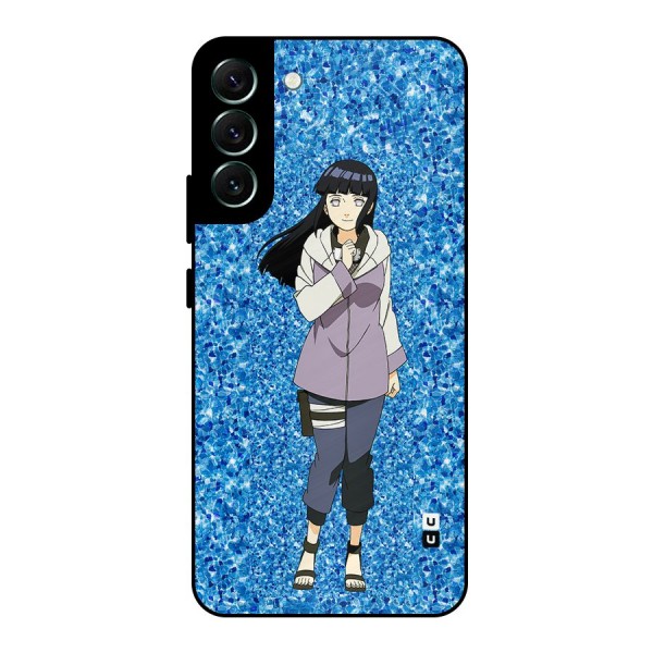 Cute Hinata hyuga Metal Back Case for Galaxy S22 Plus 5G