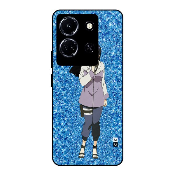 Cute Hinata hyuga Metal Back Case for Infinix Note 30 5G