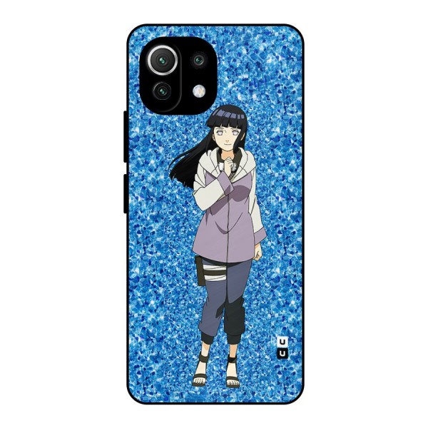 Cute Hinata hyuga Metal Back Case for Mi 11 Lite