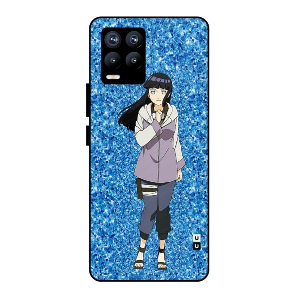 Cute Hinata hyuga Metal Back Case for Realme 8 Pro