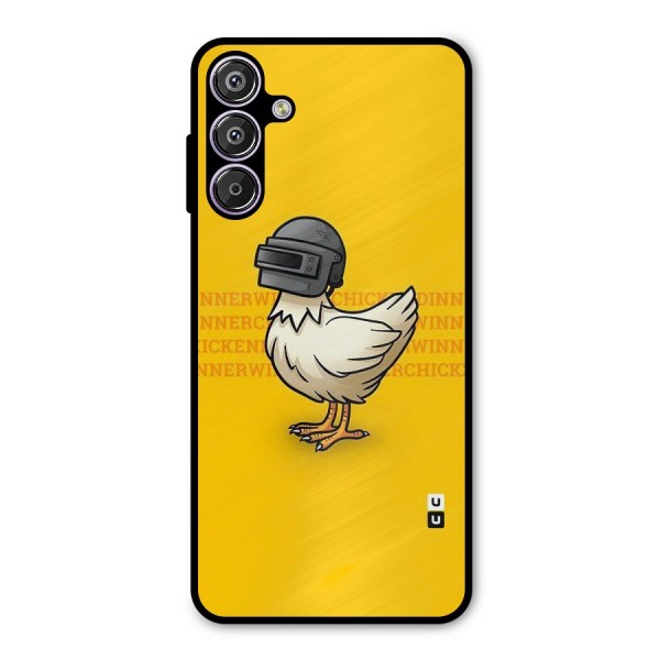 Cute Mask Metal Back Case for Galaxy F15