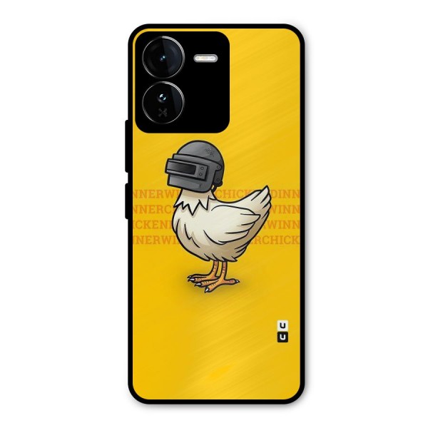 Cute Mask Metal Back Case for iQOO Z9