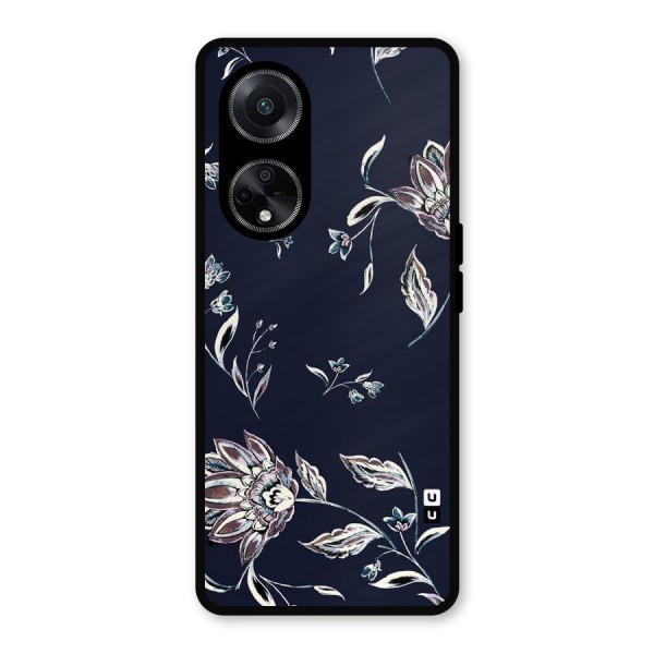 Cute Petals Metal Back Case for Oppo F23