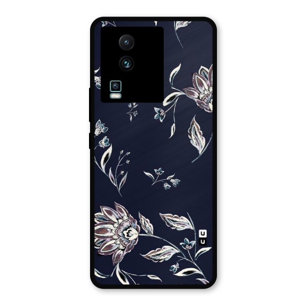 Cute Petals Metal Back Case for iQOO Neo 7 Pro