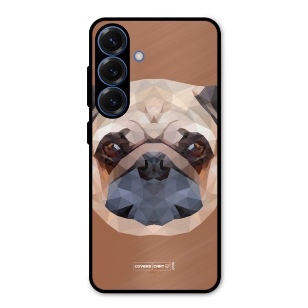 Cute Pug Metal Back Case for Galaxy S25