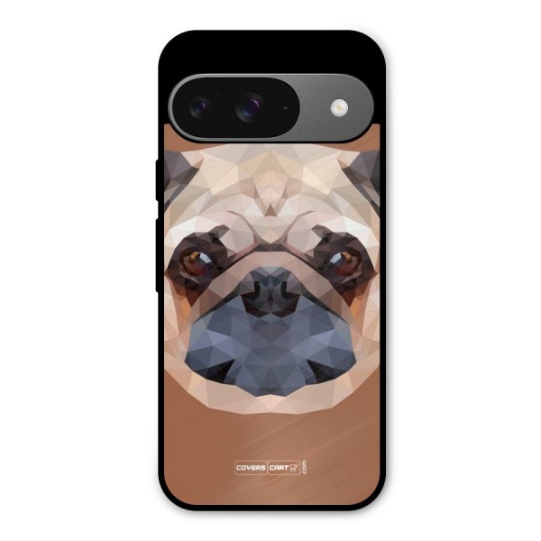 Cute Pug Metal Back Case for Google Pixel 9
