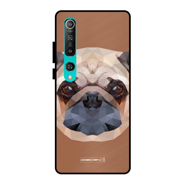 Cute Pug Metal Back Case for Mi 10