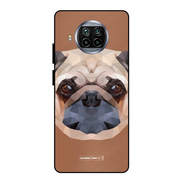 Cute Pug Metal Back Case for Mi 10i