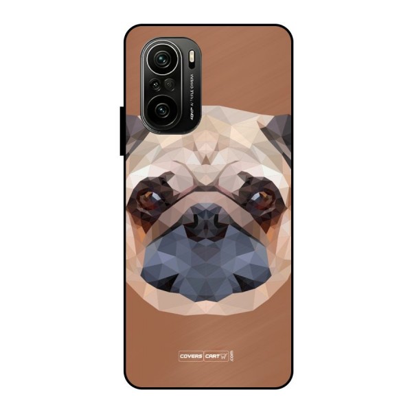 Cute Pug Metal Back Case for Mi 11X Pro