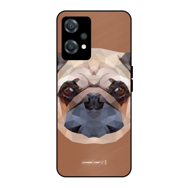 Cute Pug Metal Back Case for OnePlus Nord CE 2 Lite 5G