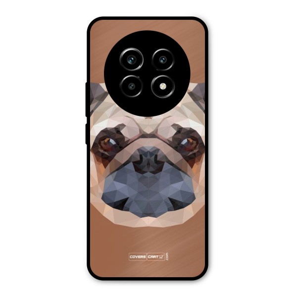 Cute Pug Metal Back Case for Realme 13 Pro