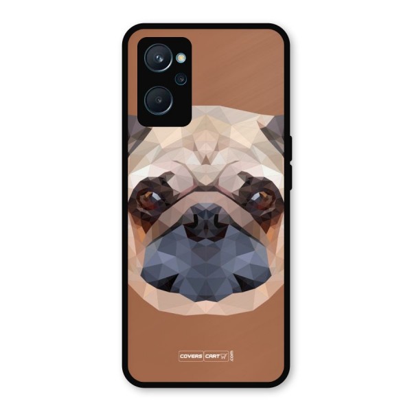 Cute Pug Metal Back Case for Realme 9i