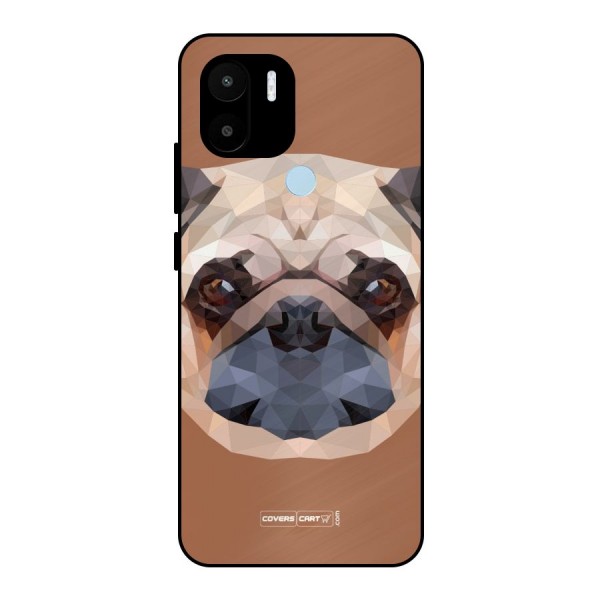 Cute Pug Metal Back Case for Redmi A1+
