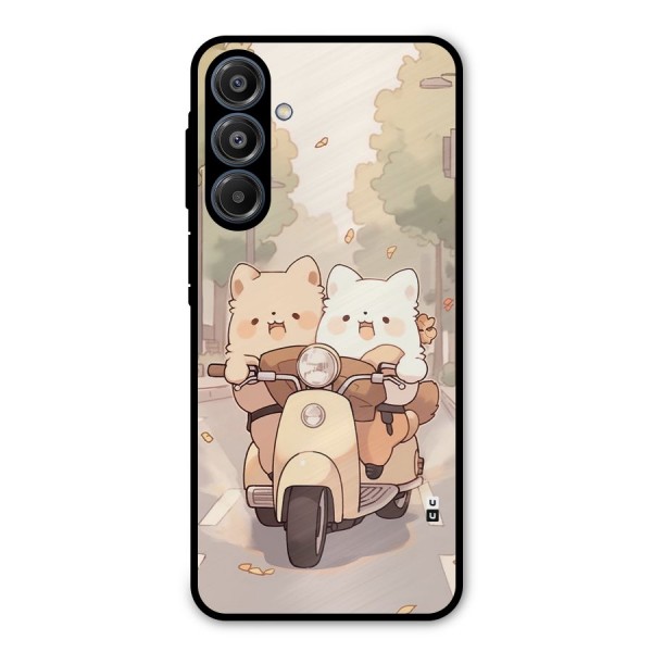Cute Riders Metal Back Case for Galaxy A16 5G