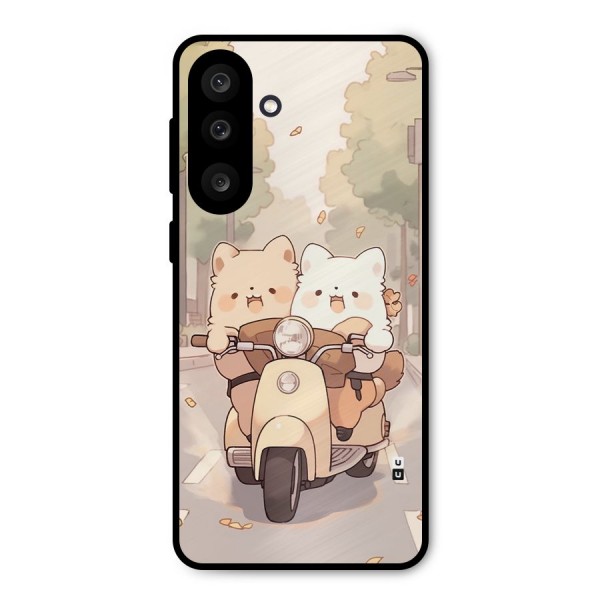 Cute Riders Metal Back Case for Galaxy M56